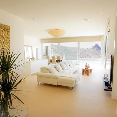 ヴィラ Gs Luxury Navarra Sunset, Luxury With Pool And Sea Views アデヘ